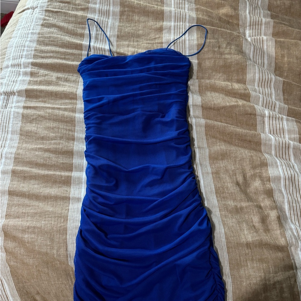 Princess Polly Vibrant Blue Dress